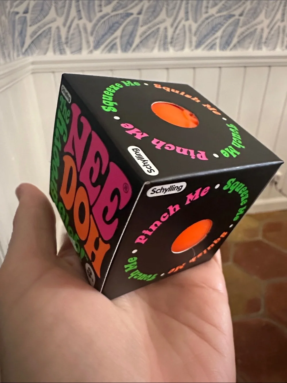 Schylling NeeDoh The Groovy Glob Stress Toy - Orange 🧡